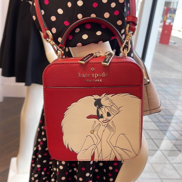 Kate Spade Disney X Kate Spade New York Vanity Cruella Crossbody Bag - Picture 12 of 16